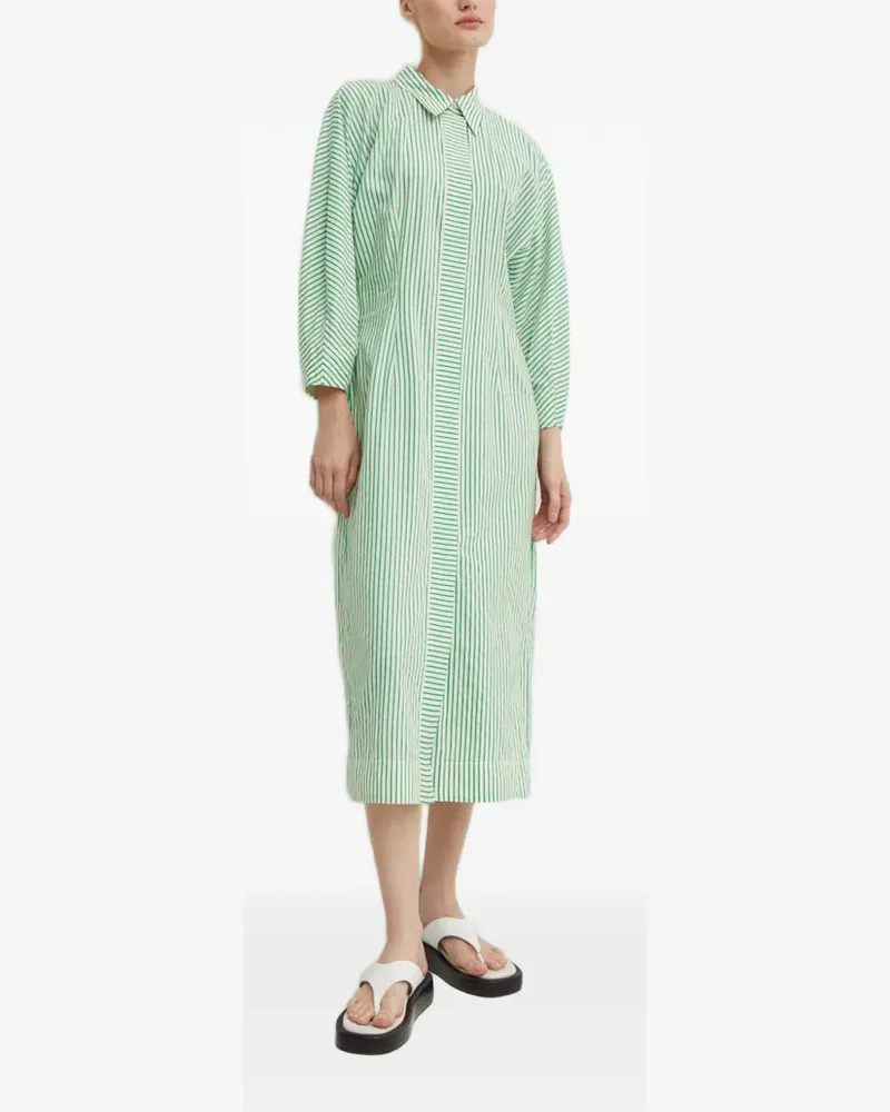Day Birger et Mikkelsen Laurie striped midi dress - Grün Grün