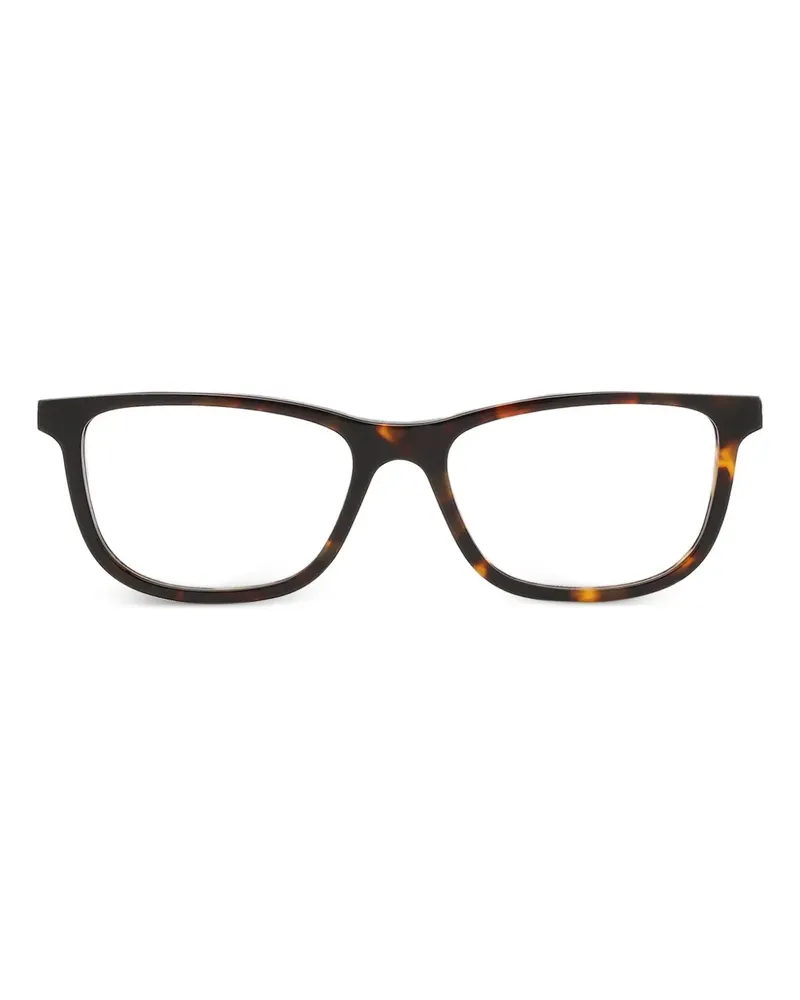 Skechers Eckige Brille in Schildpattoptik - Braun Braun