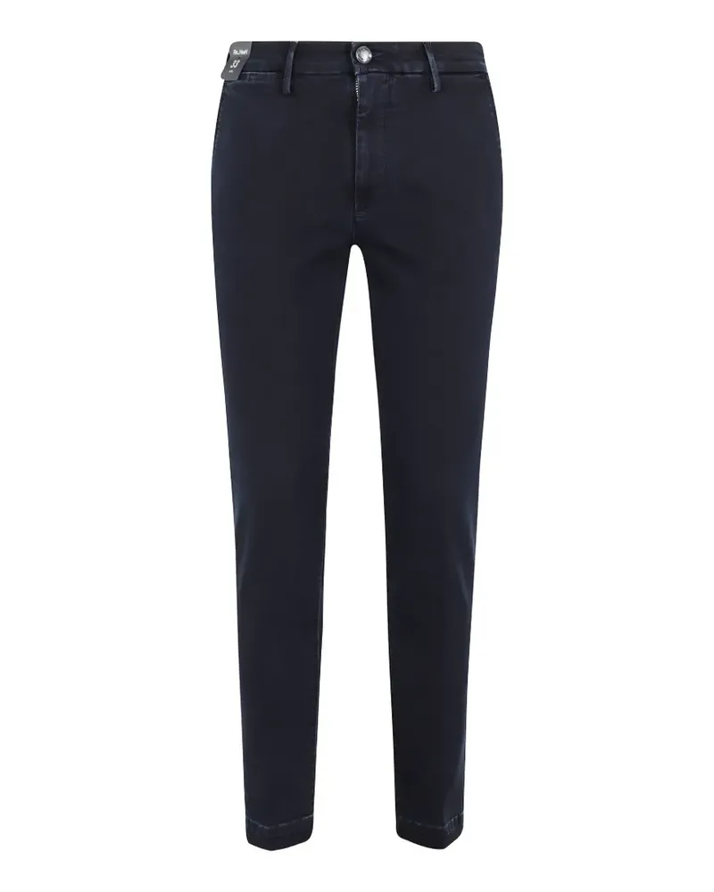 Re-HasH Jeans mit Knopfverschluss - Blau Blau