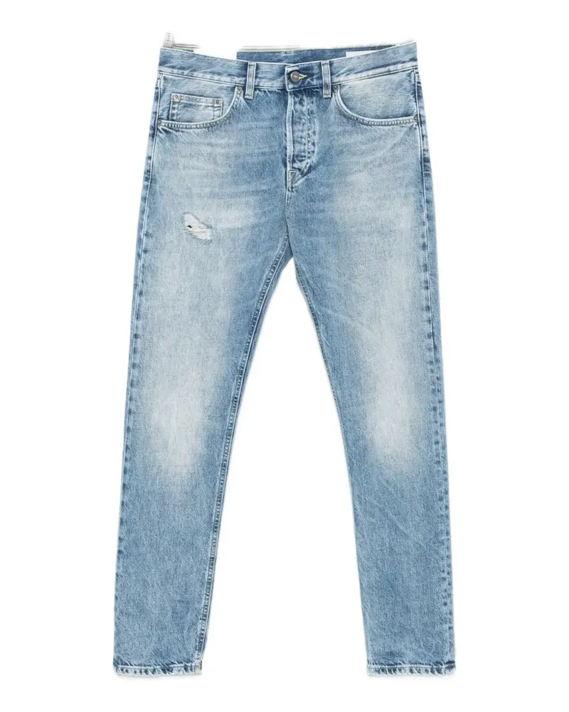 Dondup distressed faded-effect jeans - Blau Blau