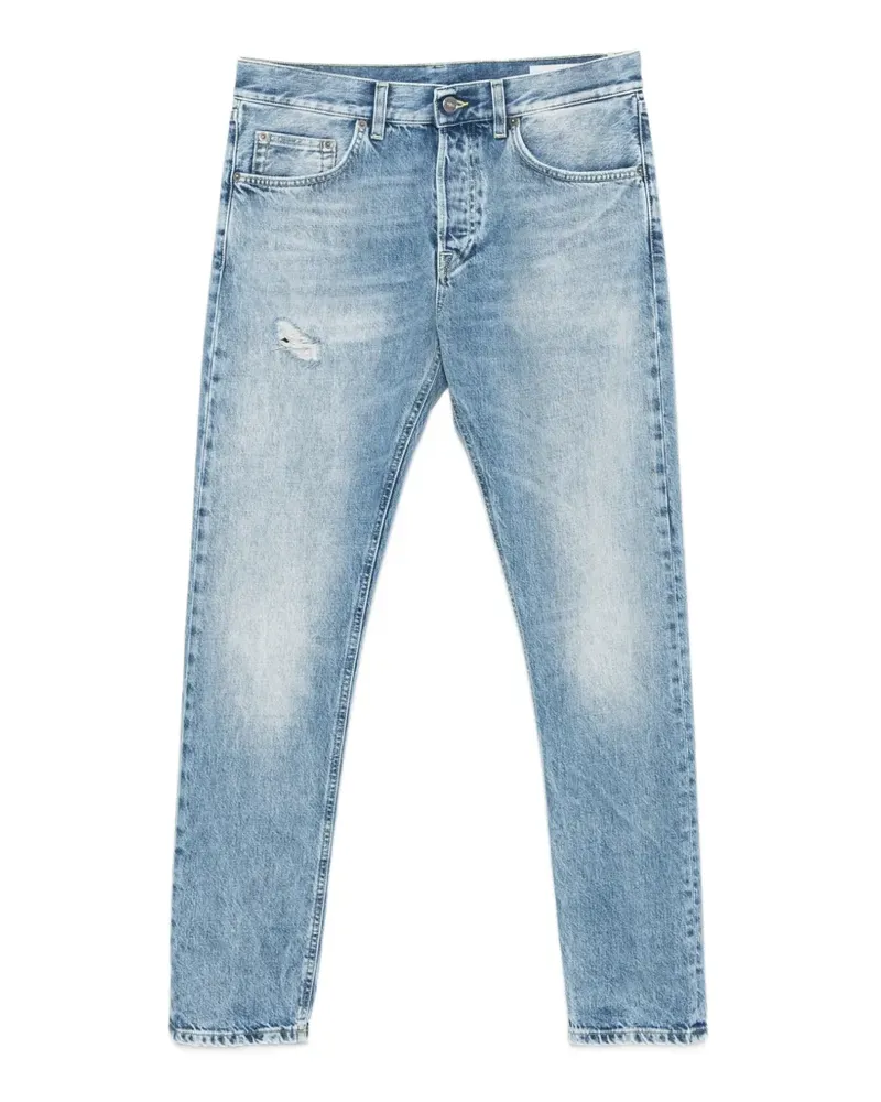 Dondup distressed faded-effect jeans - Blau Blau