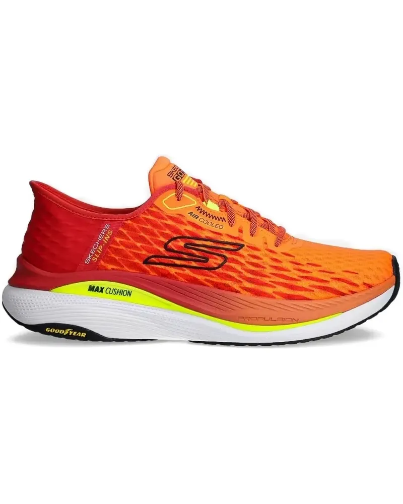 Skechers Max Cushioning Propulsion Vitality Sneakers - Orange Orange