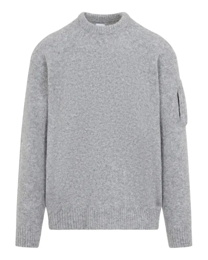 C.P. Company Pullover mit Linsen-Detail - Grau Grau