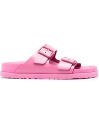 Birkenstock Arizona Pantoletten mit Logo-Prägung Rosa