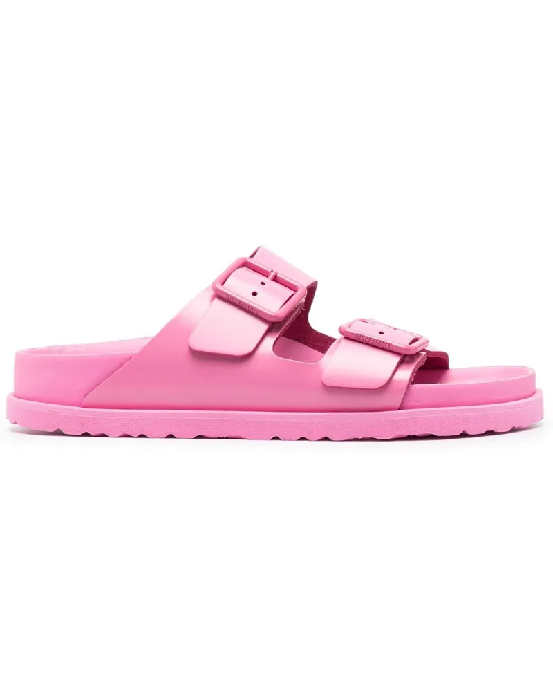 Birkenstock Arizona Pantoletten mit Logo-Prägung Rosa