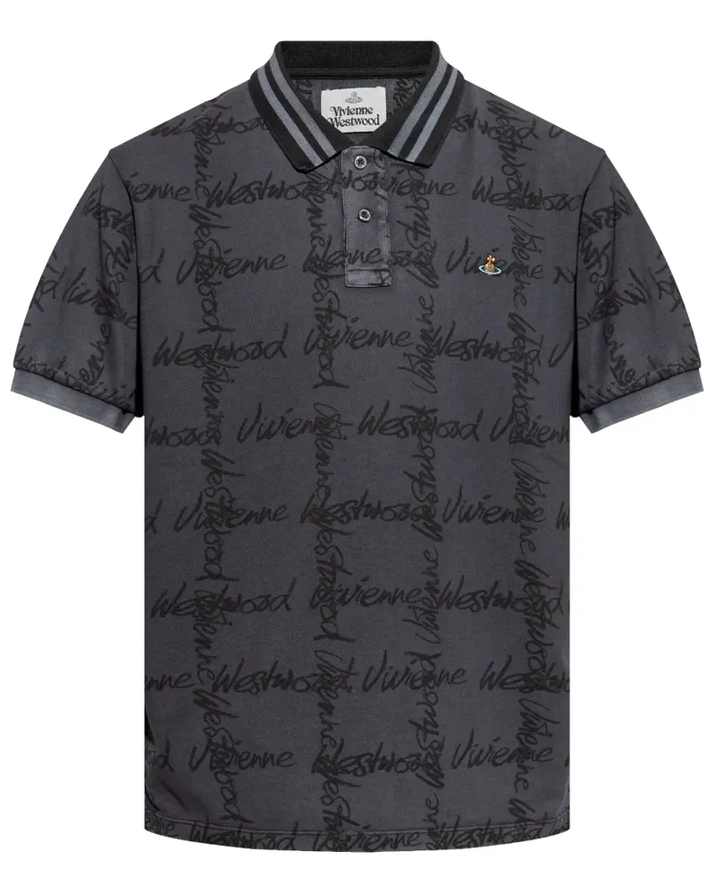 Vivienne Westwood Orb Poloshirt - Grau Grau