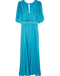 COSTARELLOS Brennie Georgette-Kleid Blau