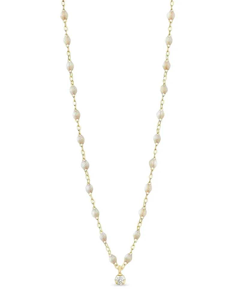Gigi Clozeau Supreme Classic opal and diamond necklace - Gold Gold