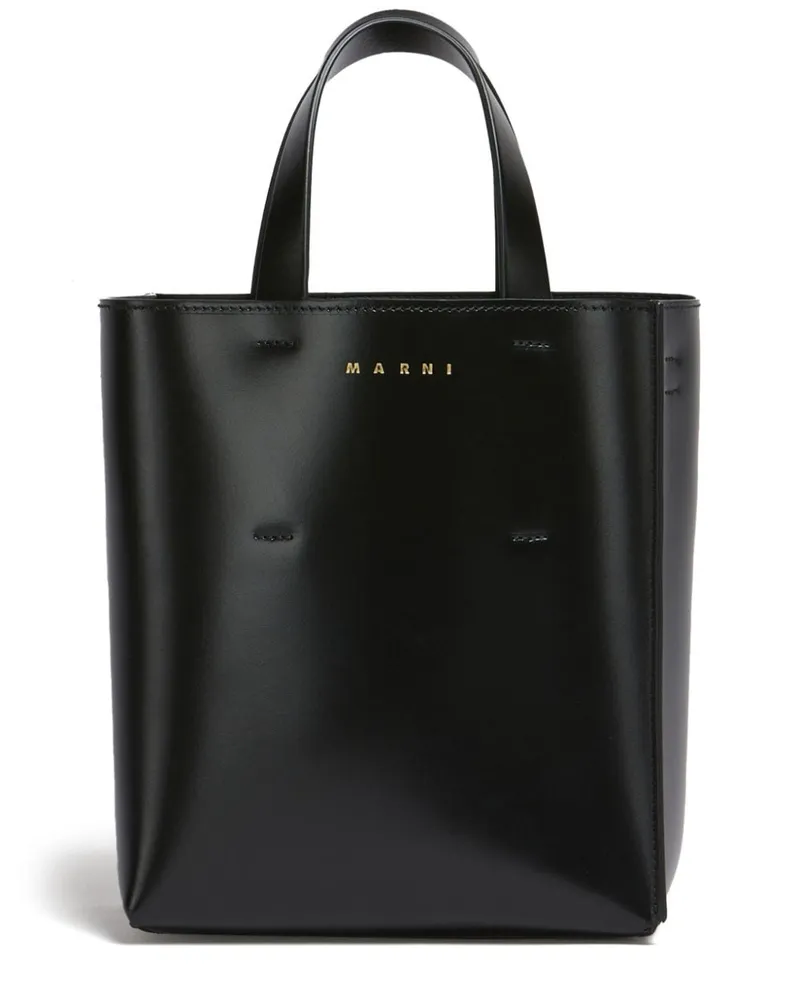 Marni Museo Shopper - Schwarz Schwarz