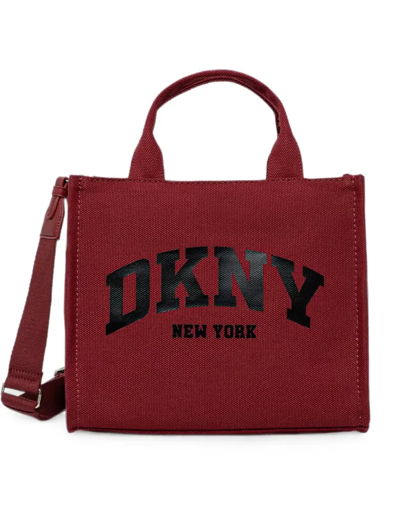 DKNY medium Hadlee logo-print tote bag - Rot Rot
