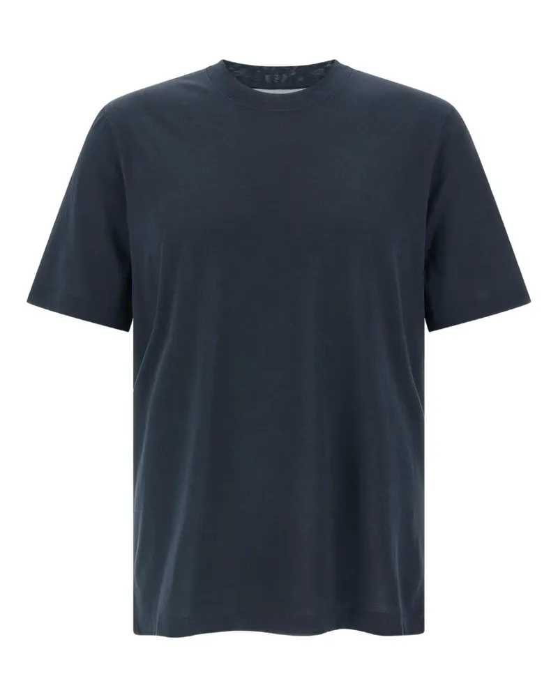 Brunello Cucinelli T-Shirt mit rundem Ausschnitt - Blau Blau