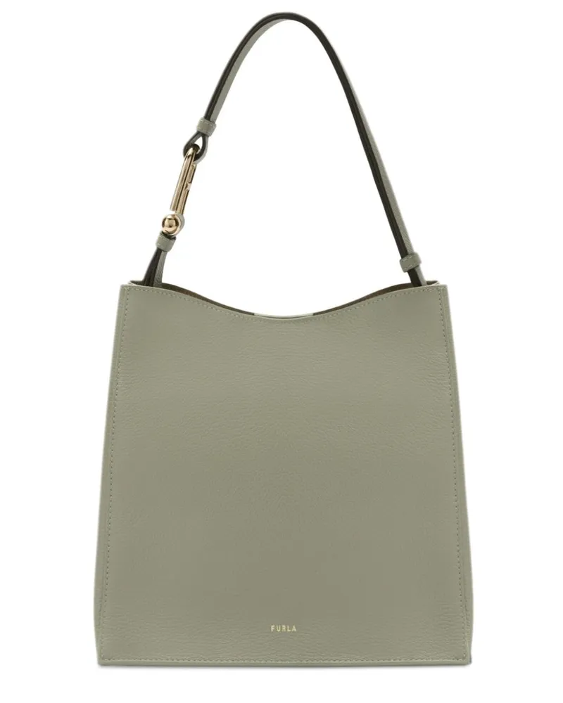 Furla Mini Nuvola Schultertasche - Grün Grün