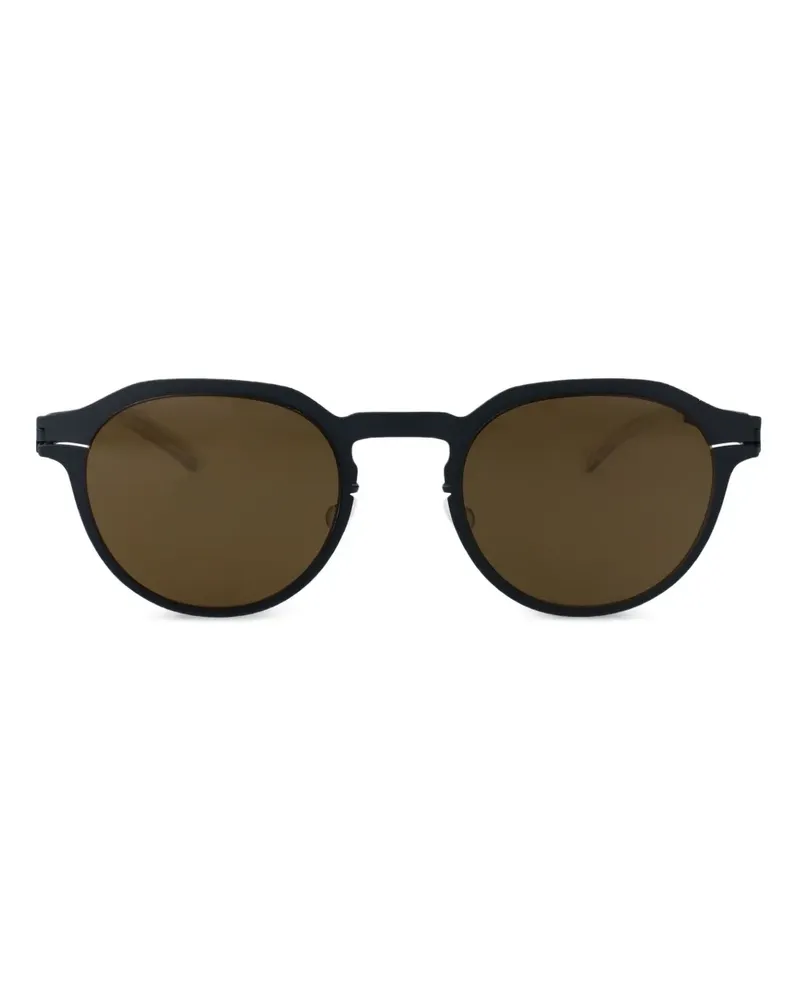 Mykita Leon Sonnenbrille - Schwarz Schwarz
