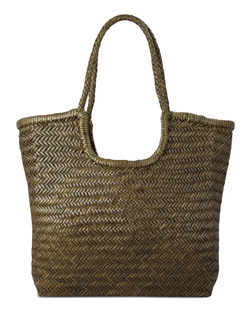 Dragon Diffusion leather tote bag - Grün Grün