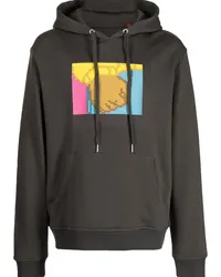 Mostly Heard Rarely Seen Hoodie mit Fist-Print Braun