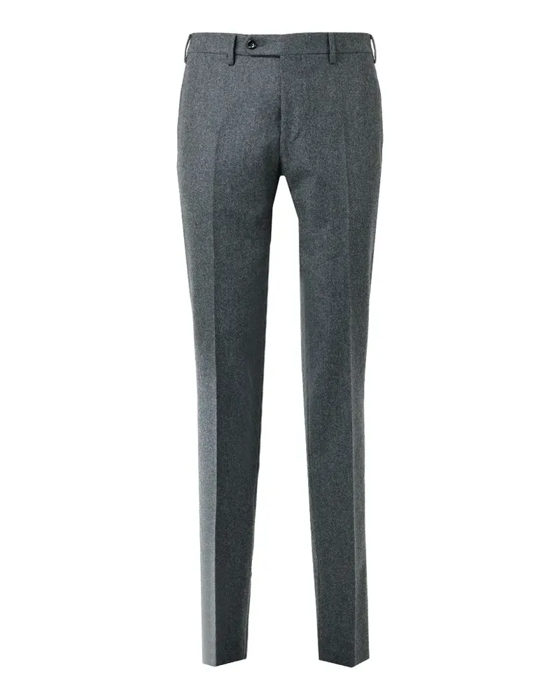 Al Duca D’Aosta 1902 pressed-crease trousers - Grau Grau