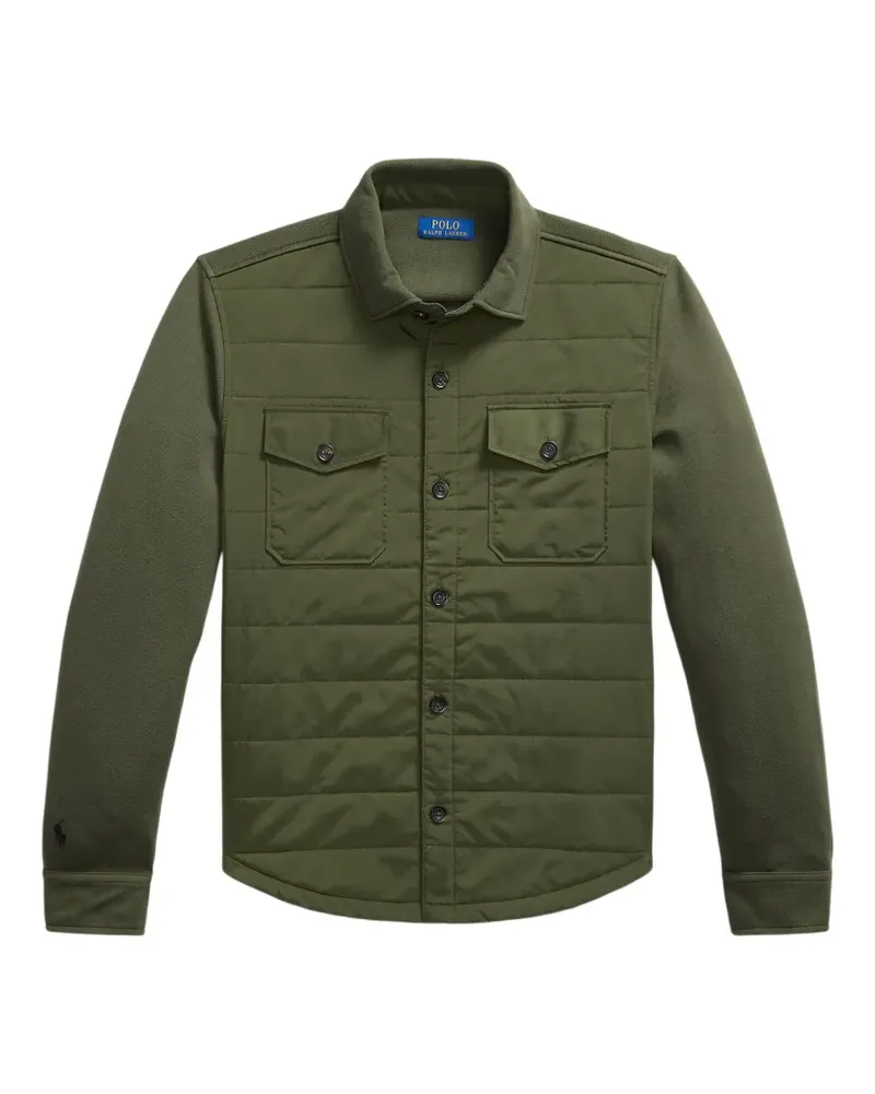 Ralph Lauren quilted-panel shirt - Grün Grün