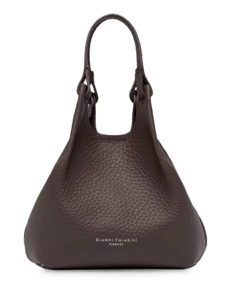 Gianni Chiarini Schmaler Tote Bag aus Leder - Braun Braun