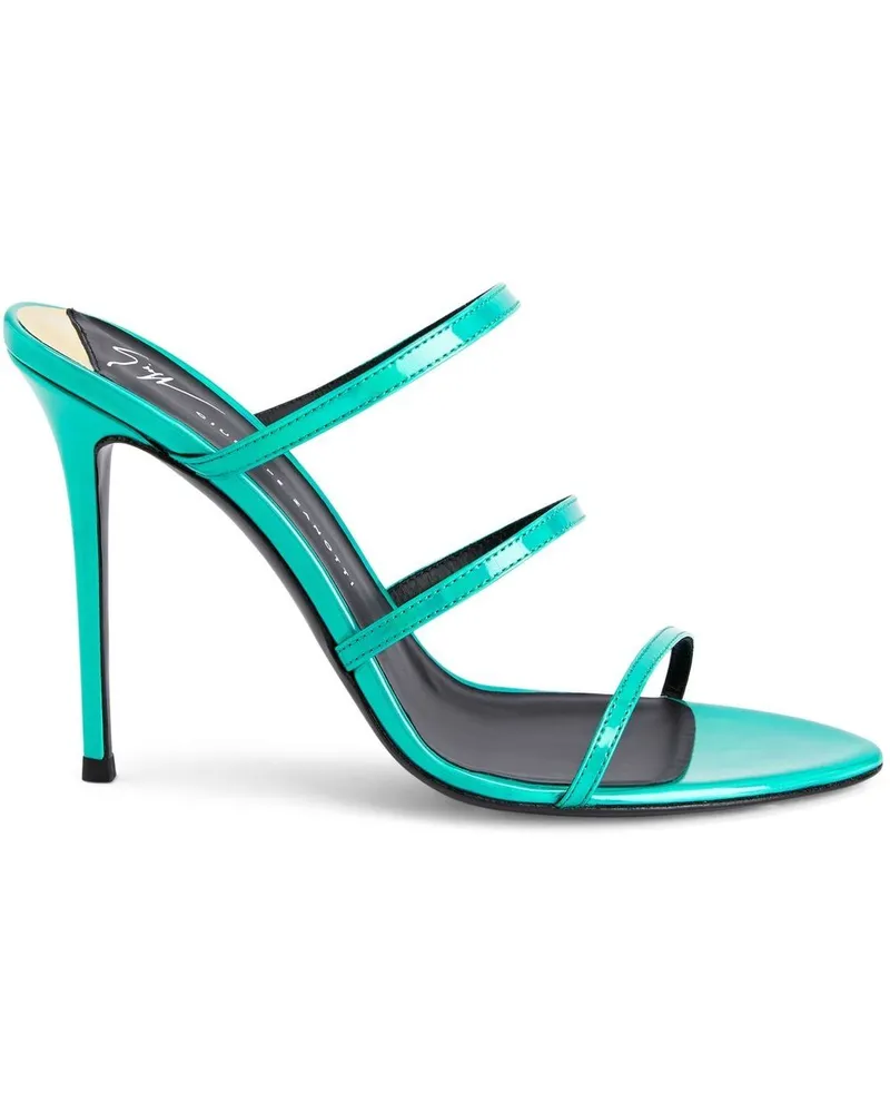 Giuseppe Zanotti Alimha Sandalen 105mm - Grün Grün