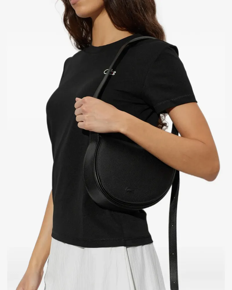 Lacoste Smash Court shoulder bag - Schwarz Schwarz
