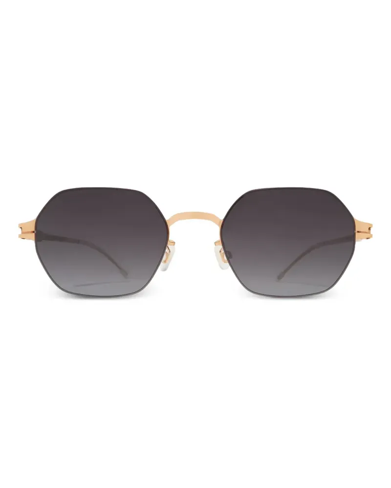 Mykita Hamish geometric sunglasses - Gold Gold