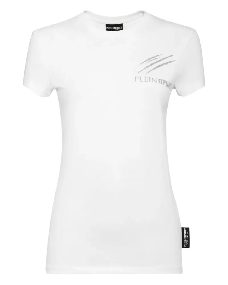 Philipp Plein logo-print cotton T-shirt - Weiß Weiß