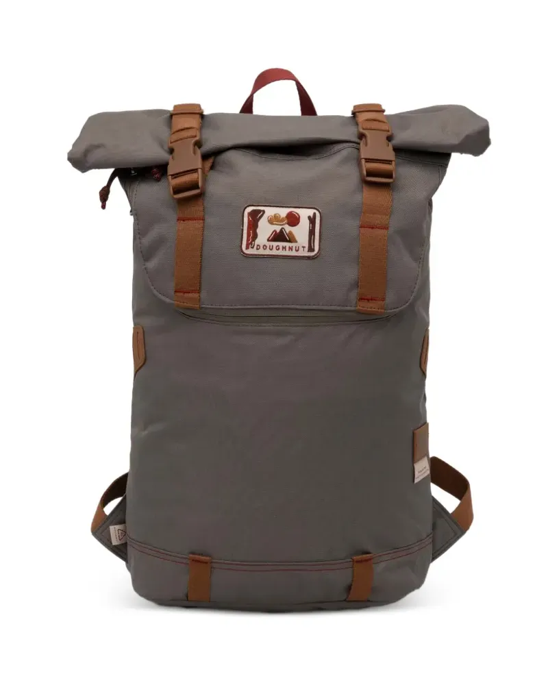 DOUGHNUT roll-top buckle-fastening backpack - Grau Grau