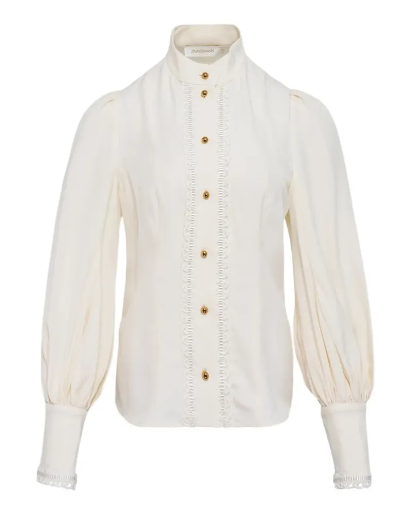 Zimmermann trim utility blouse - Nude Nude