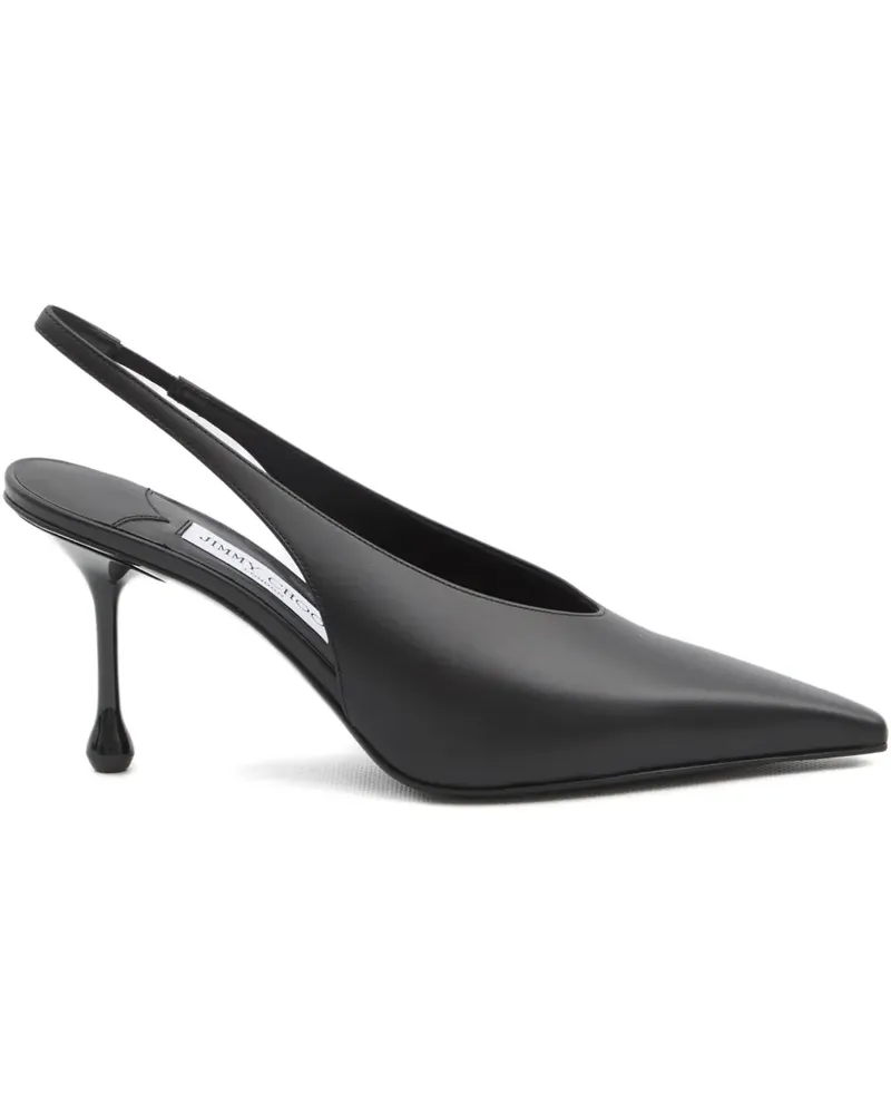 Jimmy Choo Spitze Isa Pumps 80mm - Schwarz Schwarz