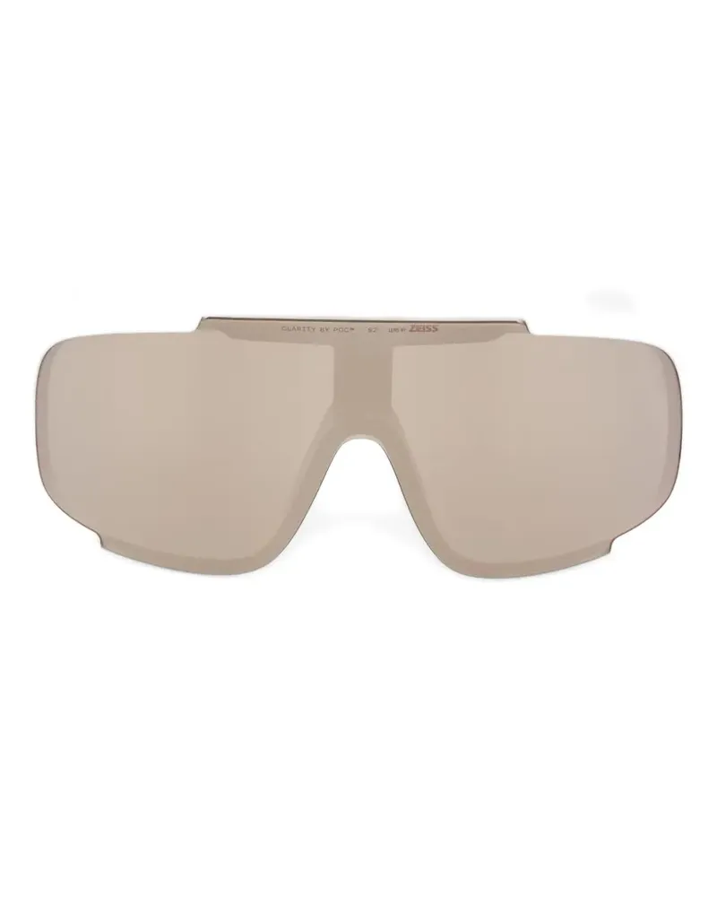 POC Aspire shield-frame bike sunglasses - Weiß Weiß