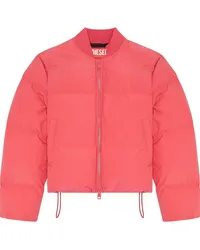 Diesel Gesteppte Daunenjacke Rosa