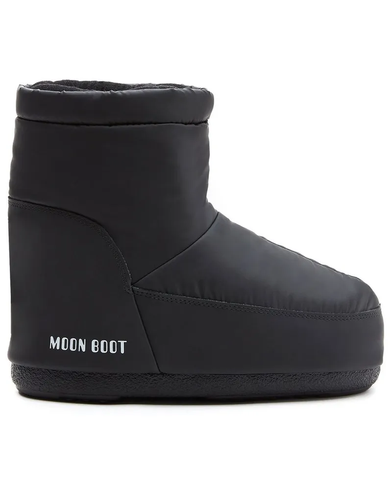 Moon Boot Icon Stiefel ohne Schnürung - Schwarz Schwarz