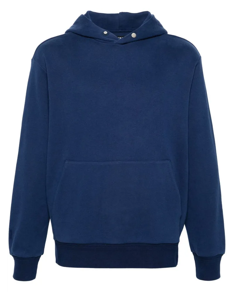 Ermenegildo Zegna Hoodie mit tiefen Schultern Blau