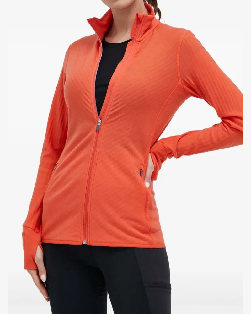 Icebreaker Sweatshirt mit Reißverschluss - Orange Orange
