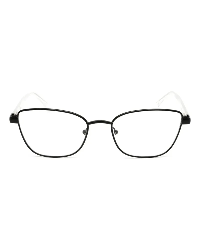 Calvin Klein Cat-Eye-Brille - Schwarz Schwarz