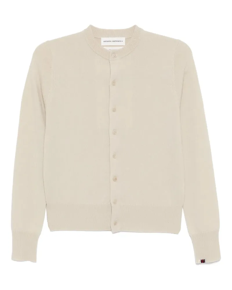 extreme cashmere Little 2 Cardigan - Nude Nude