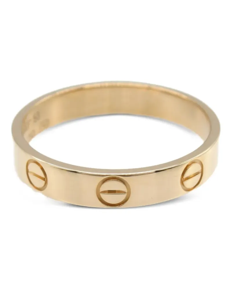 Cartier 2010s 18kt Mini Love Rotgoldring Gold