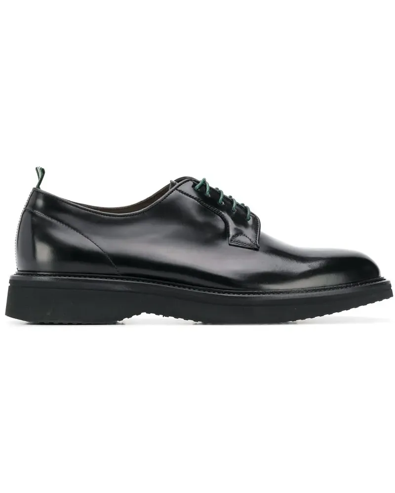 Green George Klassische Derby-Schuhe - Schwarz Schwarz