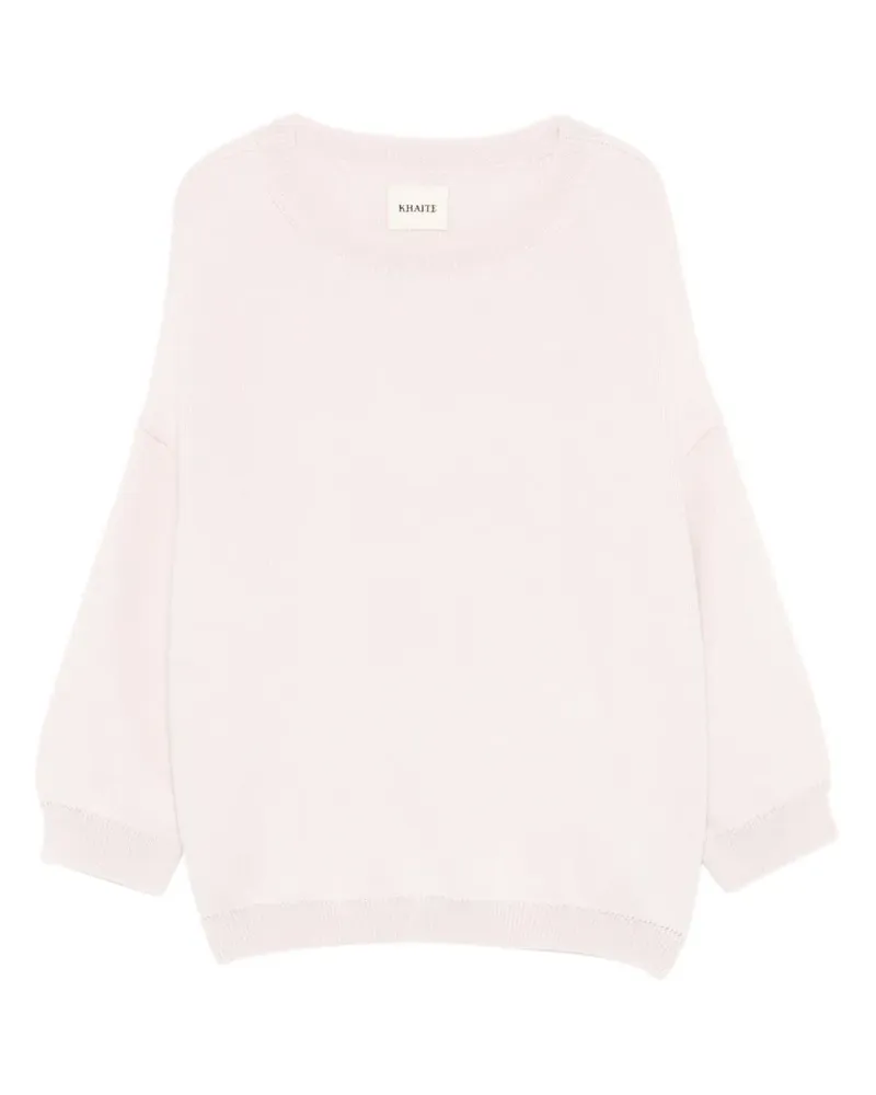 KHAITE Sabina long-sleeve sweater - Rosa Rosa