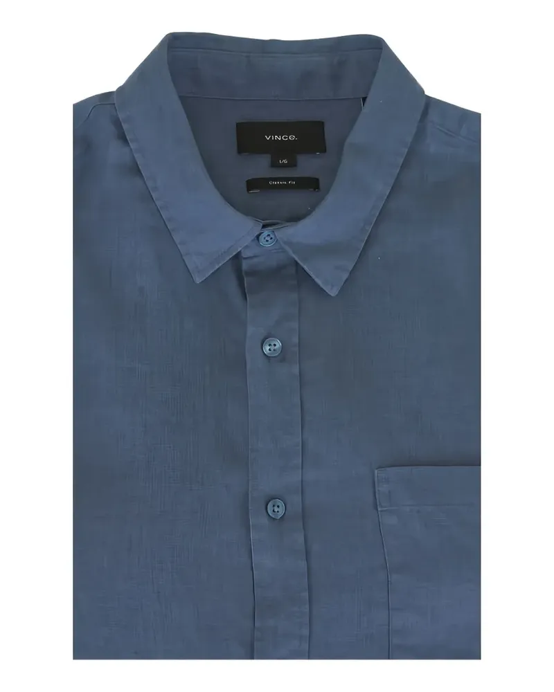 Vince buttoned shirt - Blau Blau