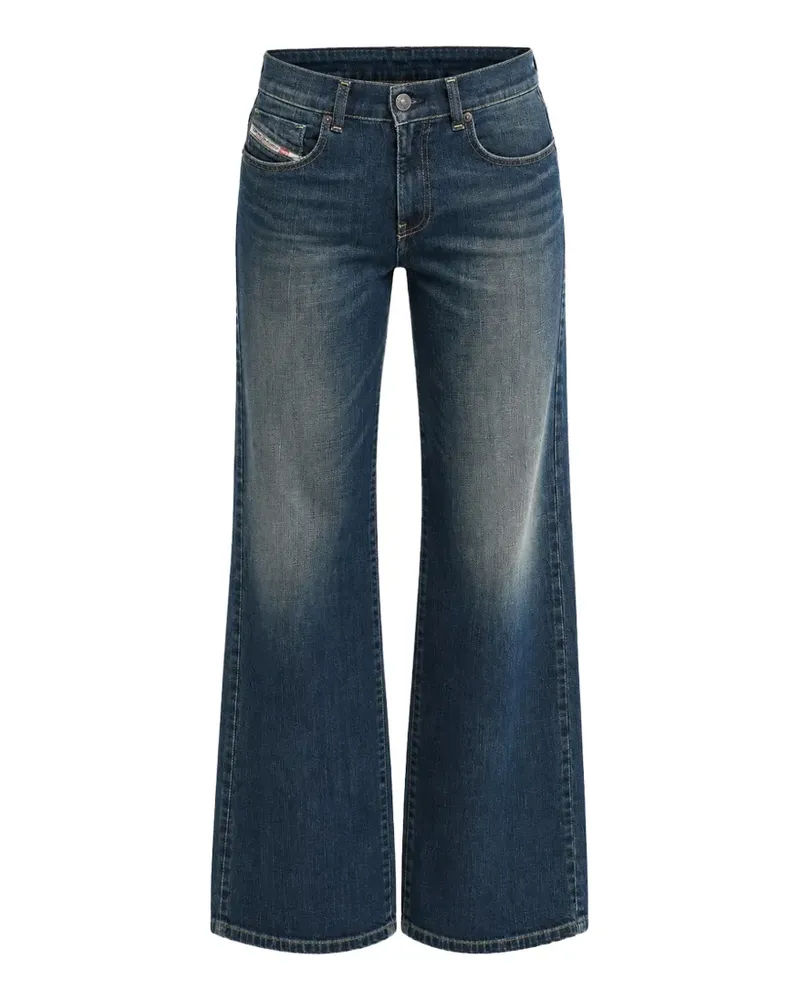 Diesel D-Akemi Wide-Leg-Jeans - Blau Blau