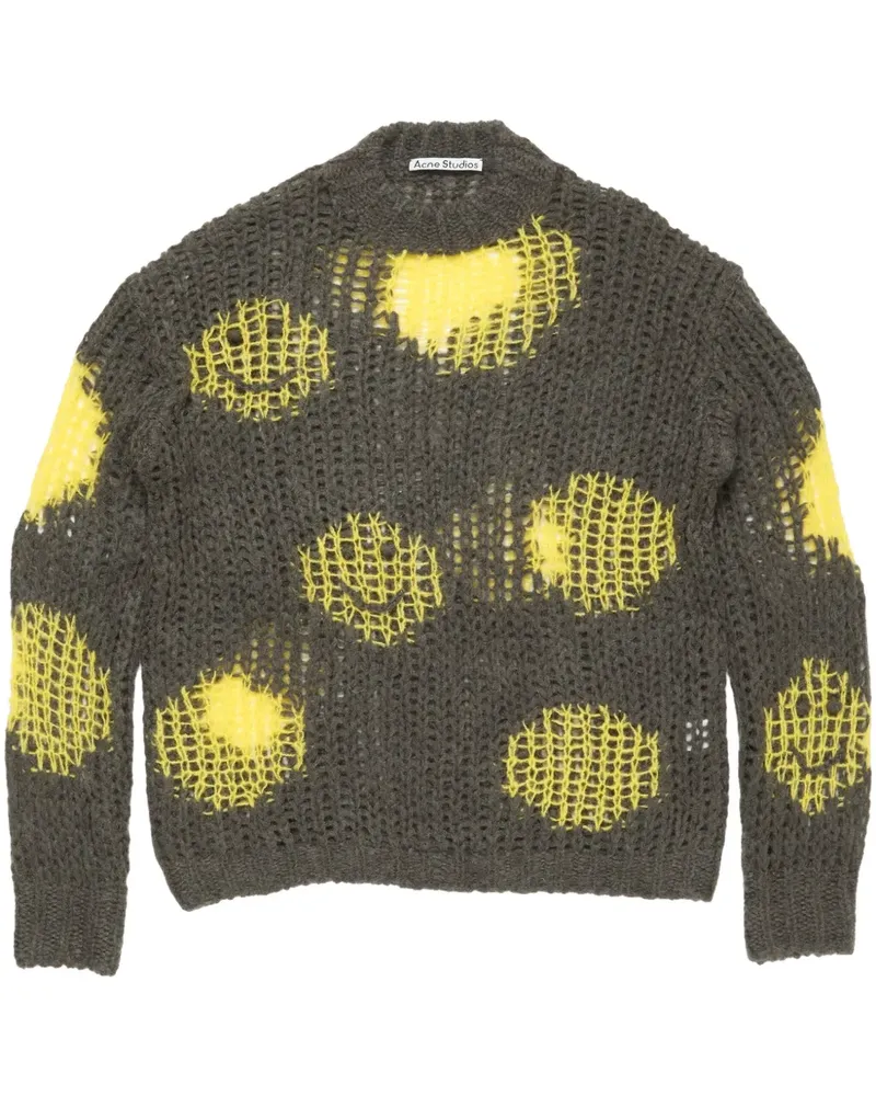 Acne Studios Pullover aus Mohair - Grau Grau