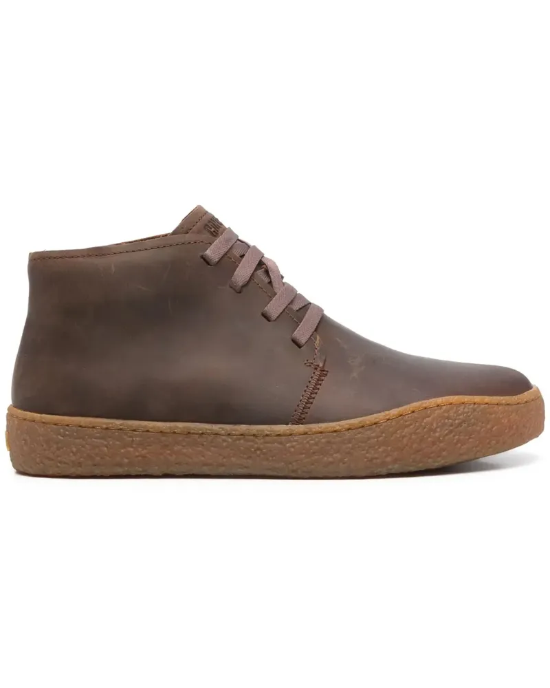 Camper Peu Terreno Sneakers mit Schnürung - Braun Braun