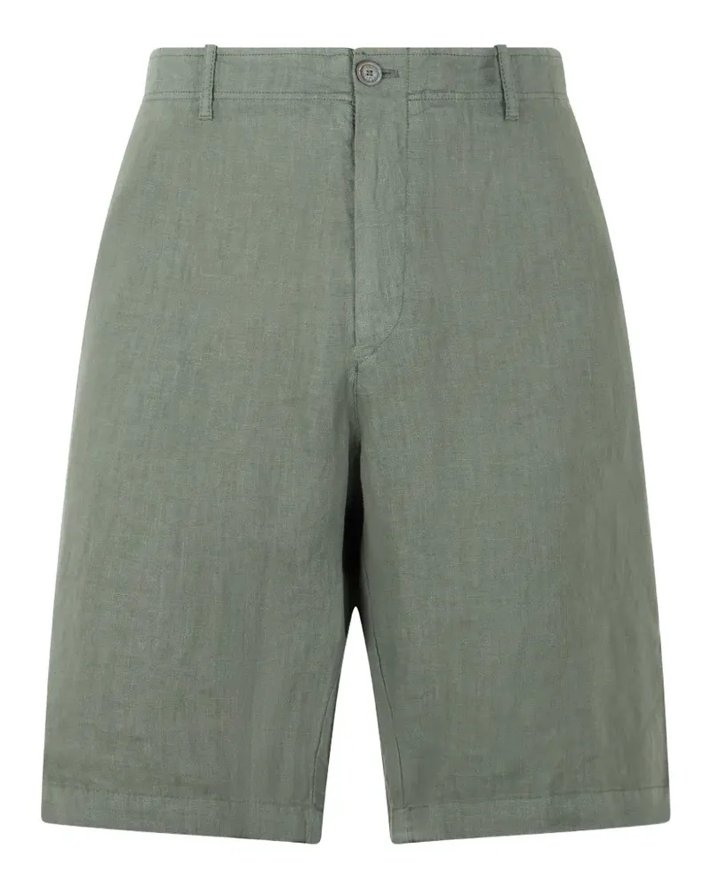 Fedeli tailored linen shorts - Grün Grün