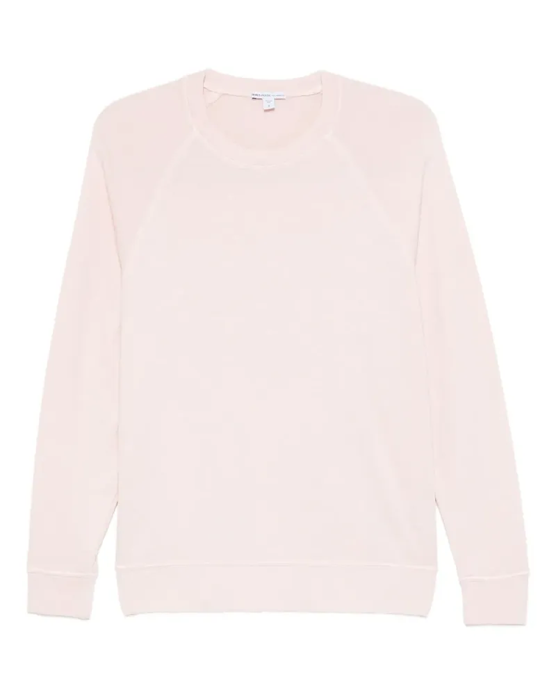 James Perse Sweatshirt aus Frottee - Rosa Rosa