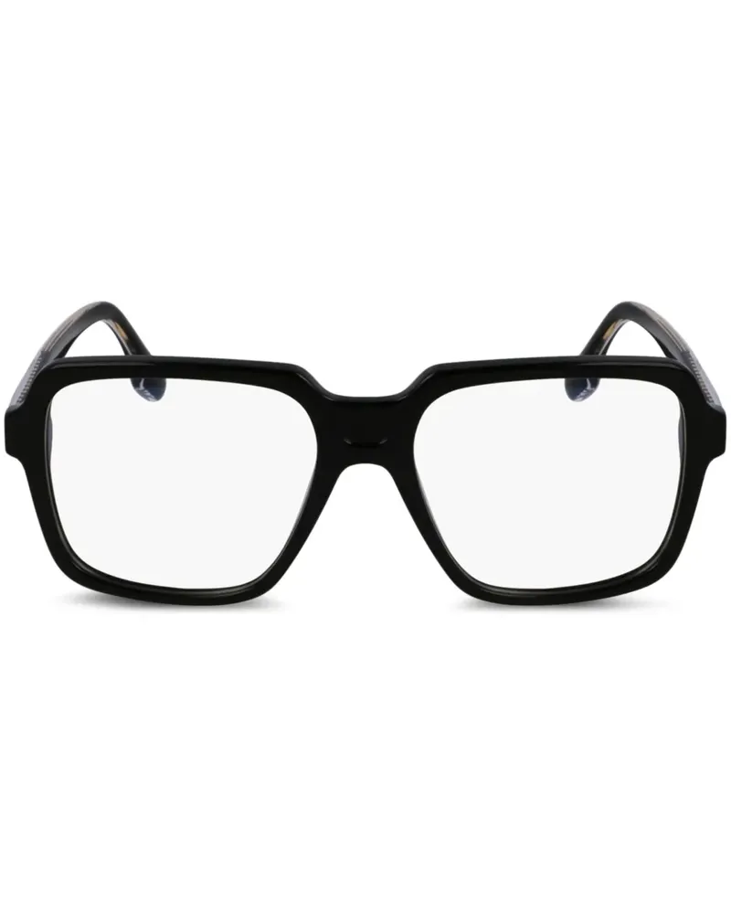 Victoria Beckham Brille mit eckigem Gestell - Schwarz Schwarz