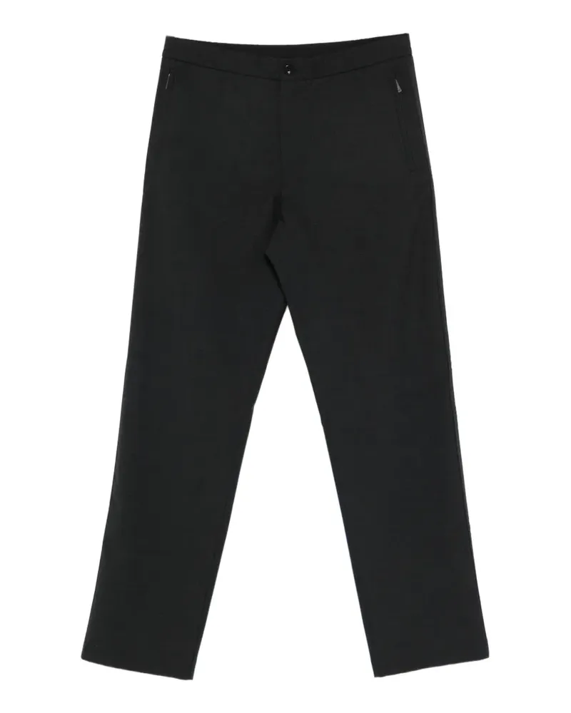 Emporio Armani zipped-pocket trousers - Schwarz Schwarz