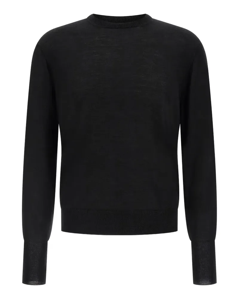 MA'RY'YA crew-neck sweater - Schwarz Schwarz