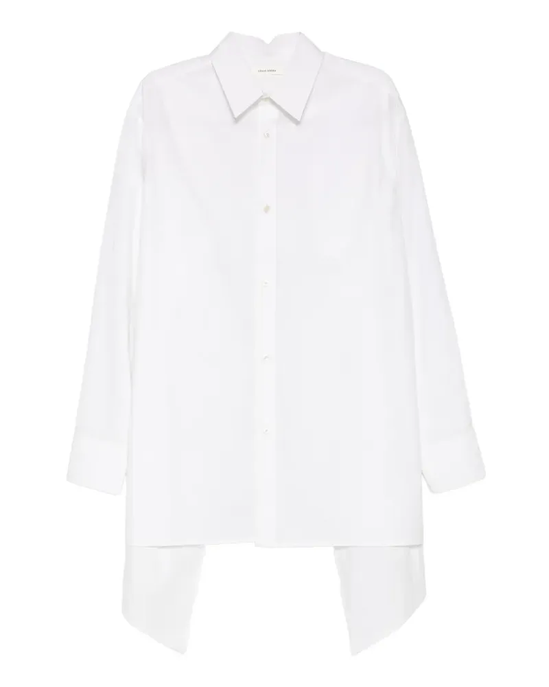 Craig Green open-back shirt - Weiß Weiß