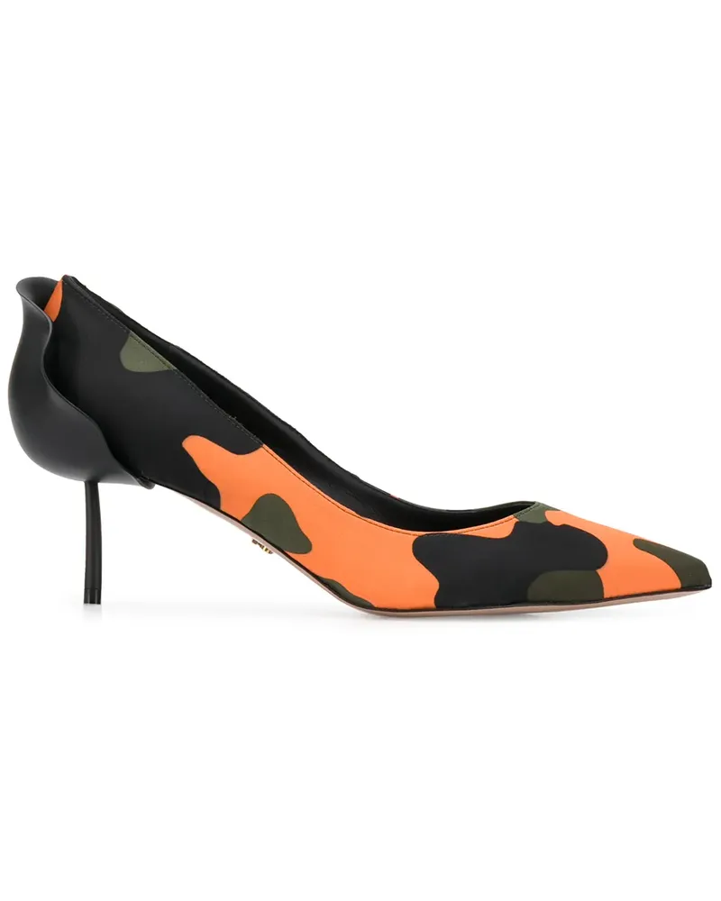 Le Silla Petalo' Pumps, 40mm - Orange Orange